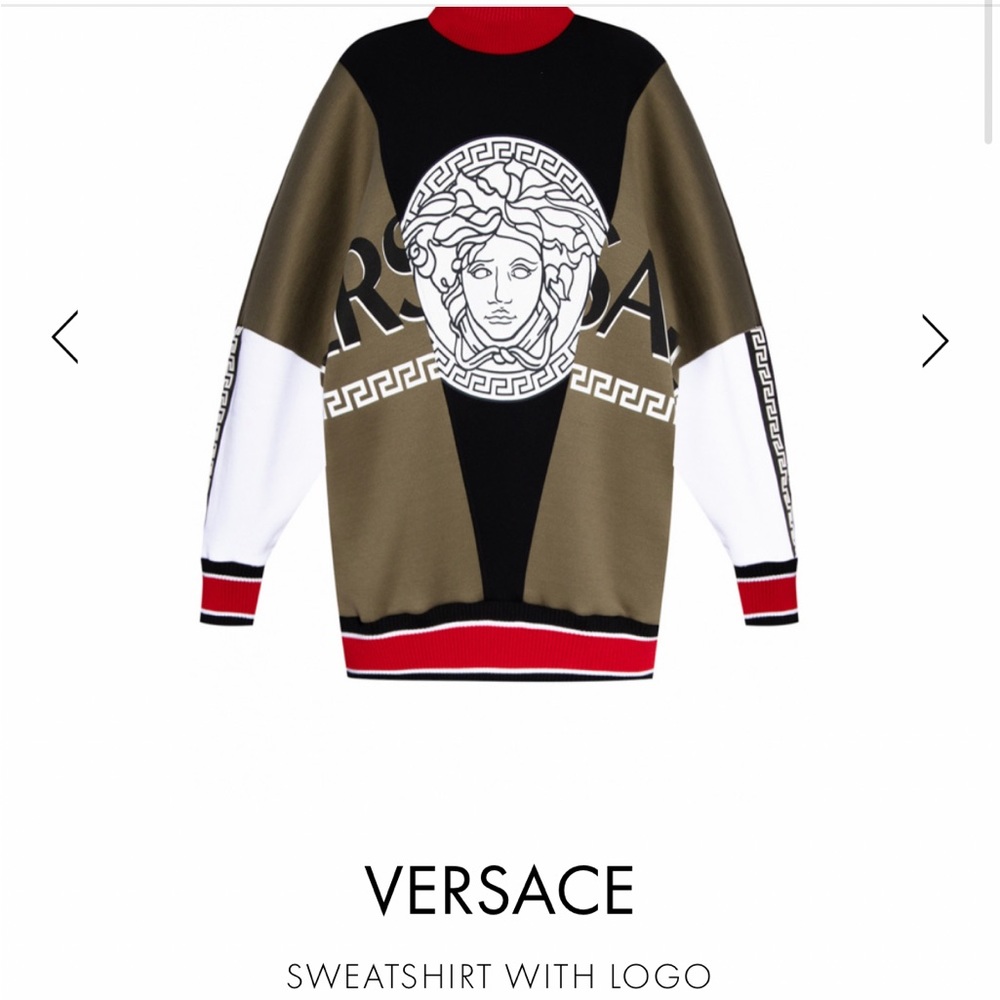 Versace sweatshirt with logo